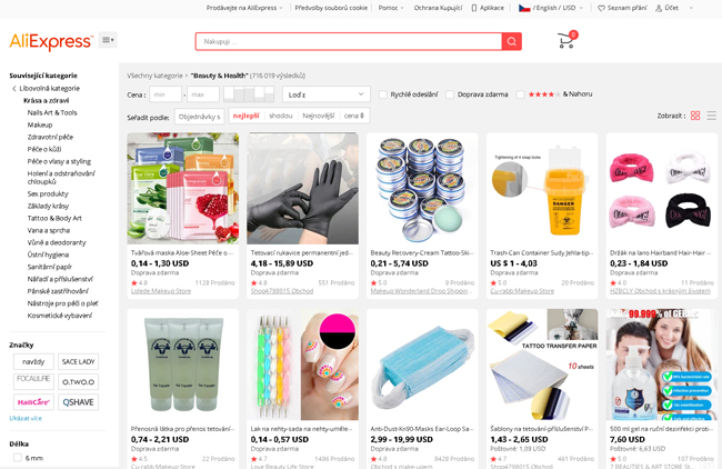 AliExpress eshop