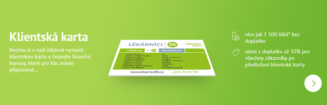 Klientská karta Lékárnici 95
