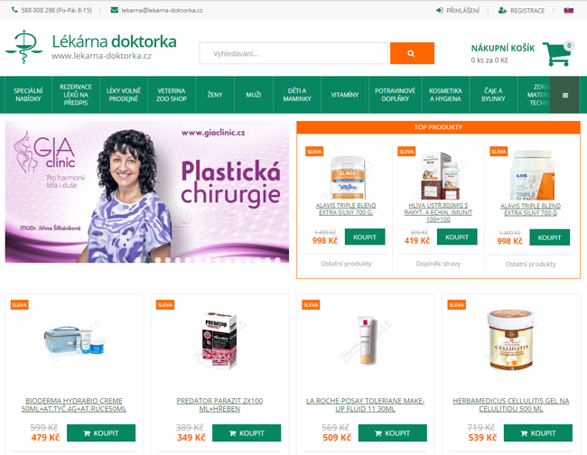 Lékárna doktorka eshop