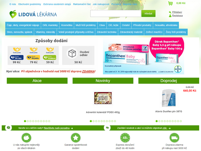 Lidová lékárna eshop