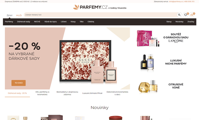 Parfemy.cz eshop