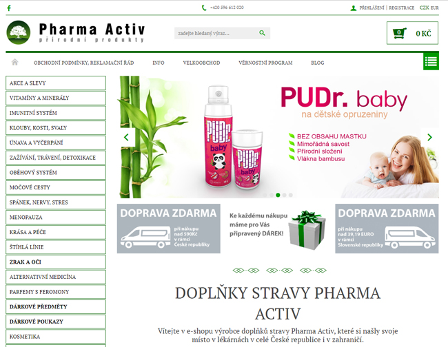 Pharma Activ eshop