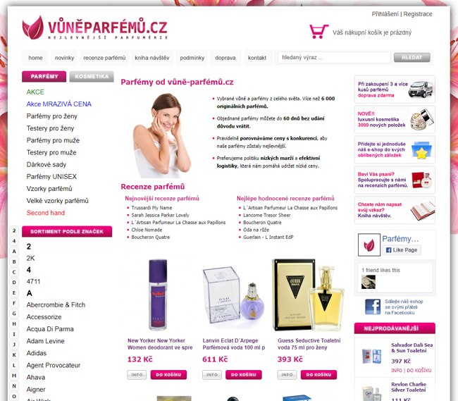 Vůně Parfémů eshop