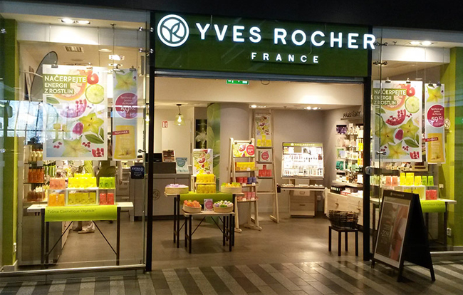 Yves Rocher prodejna