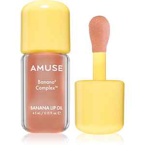 AMUSE Banana Lip Oil banánový olej na rty odstín 08 Soy Latte 4.5 ml