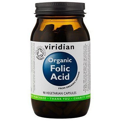 Folic Acid 90 kapslí Organic