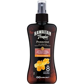 Hawaiian Tropic Protective olej na opalování ve spreji SPF 8 200 ml