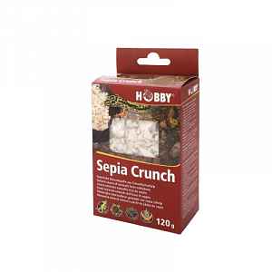 Hobby Sepia Crunch- drcená sépiová kost 120g