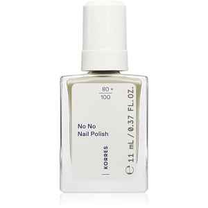 Korres No No Nail Polish pečující lak na nehty odstín 82 Mint Green 11 ml