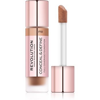 Makeup Revolution Conceal & Define krycí make-up odstín F10 23 ml