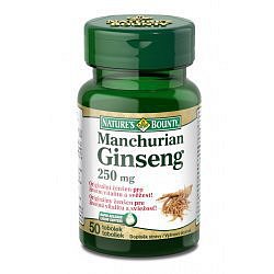 Nature's Bounty Manchurian ginseng tobolky 50 x 250 mg