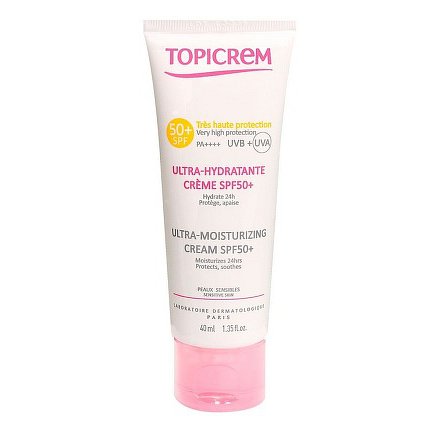 Topicrem Ultra-hydr.krém obličej a tělo SPF50 40ml