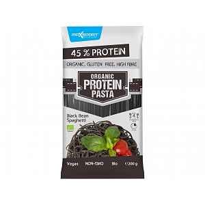 MAXSPORT Organic Pasta černé špagety 200 g