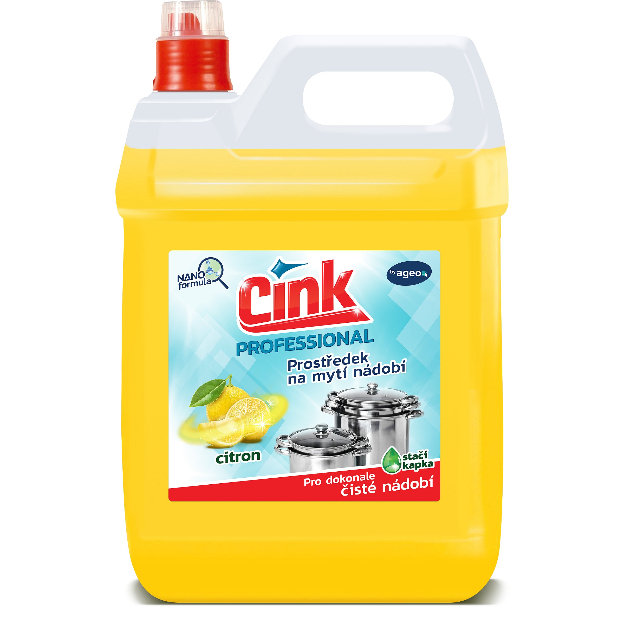 Cink Citron prostředek na mytí nádobí 5 l