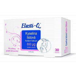 Elasti-q Kyselina listová 800 µg 30 tablet