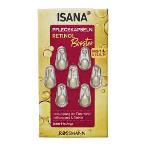 ISANA Pleťové kapsle s retinolem Night & Beauty 7 ks