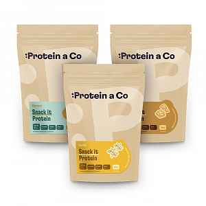 Protein a Co SNACK IT Protein 2+1, 500 g Kokos, Vanilka, Čokoláda