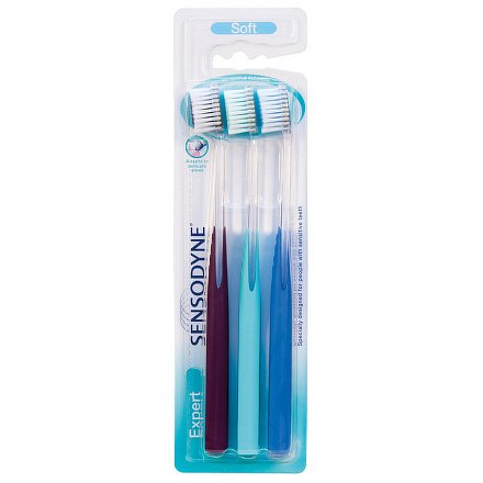 Sensodyne zubní kartáček Expert Soft trio pack