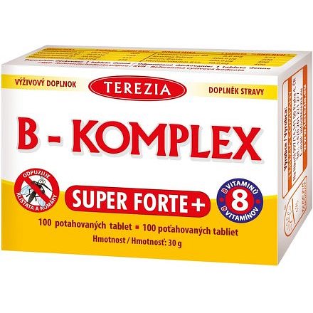 TEREZIA B-Komplex Super Forte+ 100 tablet