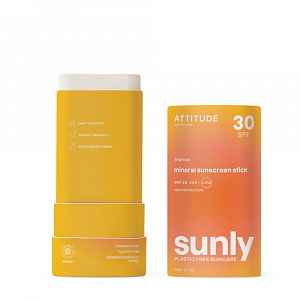 100 % minerální opalovací krém ATTITUDE  (SPF 30 ) s vůní Tropical 150 g