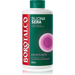 Borotalco Good Evening Anti-fatigue relaxační sprchový gel s vůní květin 500 ml