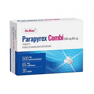 Dr.Max Parapyrex COMBI 500mg/65mg tbl 30