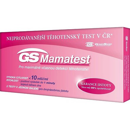 GS Mamatest 10 Těhotenský test 2ks
