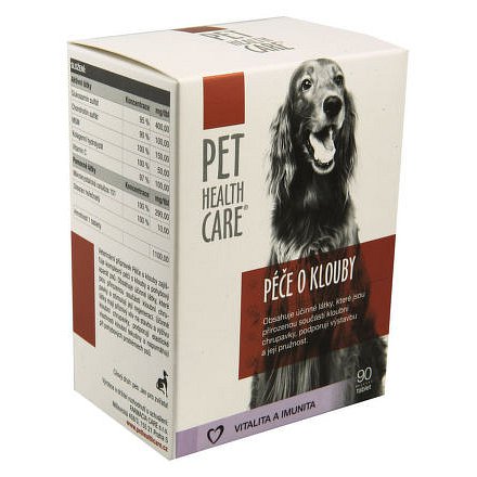 PET HEALTH CARE Péče o klouby pro psy tbl.90