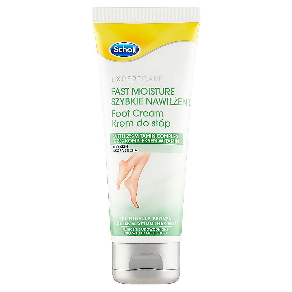 SCHOLL Expert Care rychlá hydratace krém na chodidla 75 ml