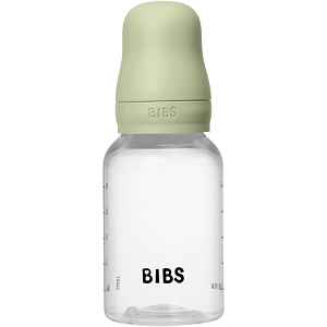 BIBS Anti-Colic Baby Bottle Latex antikoliková láhev s kaučukovou savičkou Sage 1 ks