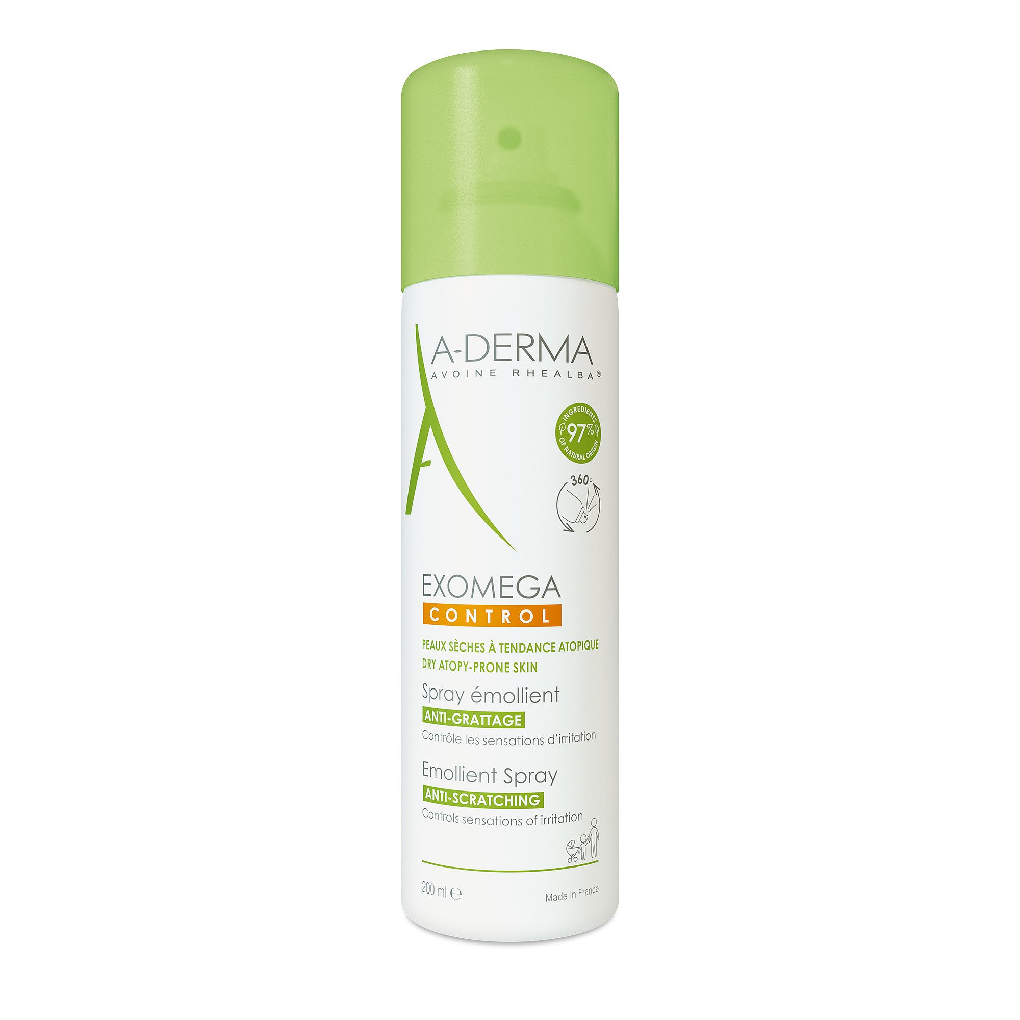 A-Derma Exomega control emolliente sprej 200ml