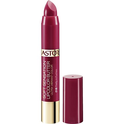 Astor Soft Sensation LipColor Butter Ultra Vibrant máslo na rty 018 Pretty in Fuchsia