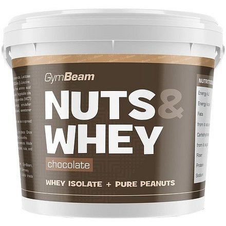 Gymbeam Nuts & Whey slaný karamel 1000g