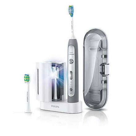 Philips Sonicare FlexCare Platinum sonický elektrický zubní kartáček s UV sanitizérem HX9172/14