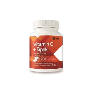 VIX Vitamin C + šípek 120 tablet