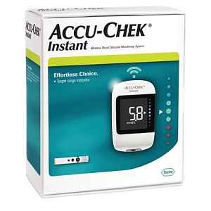 Glukometr Accu-chek Instant sada-přístroj,10 proužků, lancetové pero, lancety,