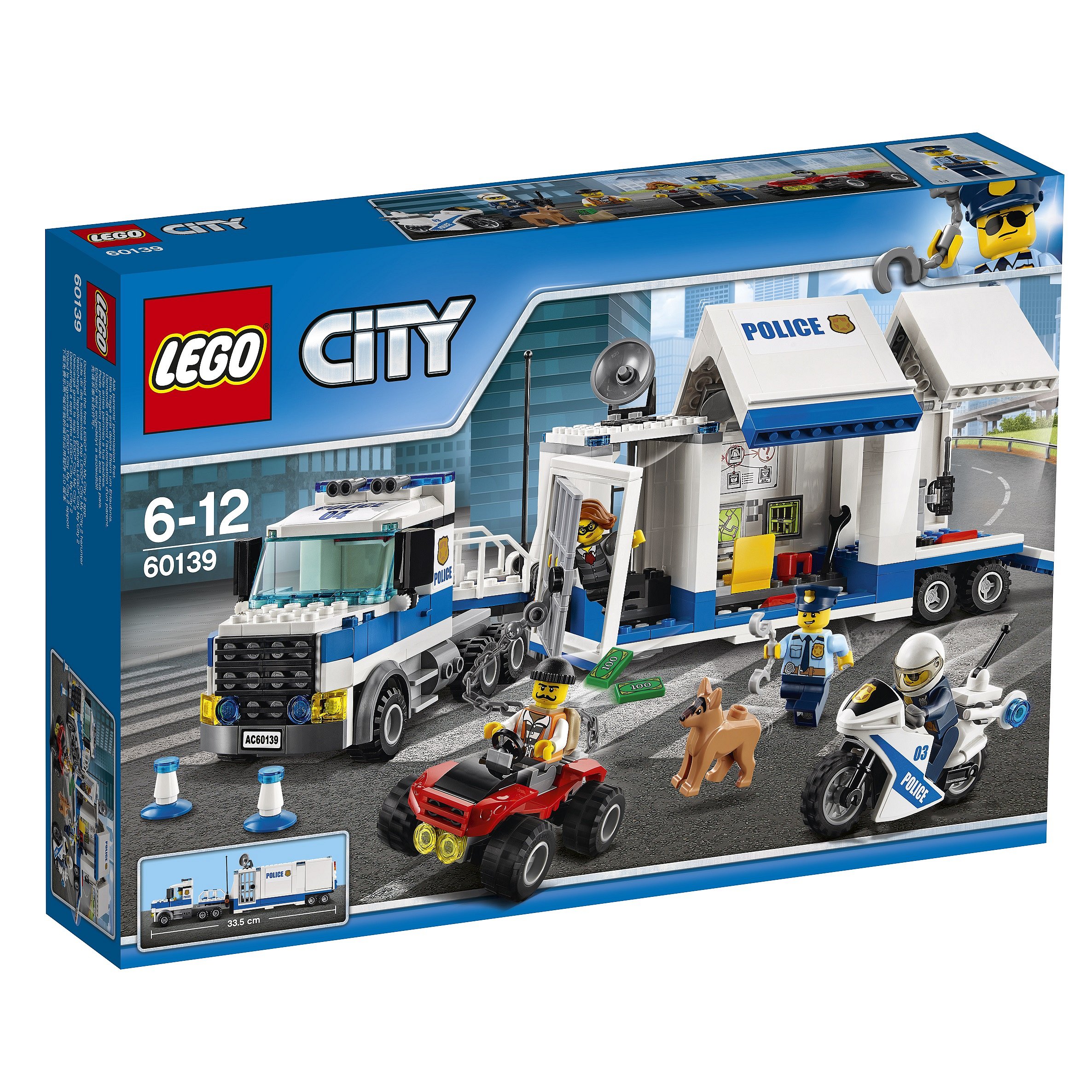 LEGO® City 60139 Mobilní velitelské centrum