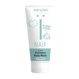 NAIF Mycí gel a šampon 2v1 pro děti a miminka 200 ml