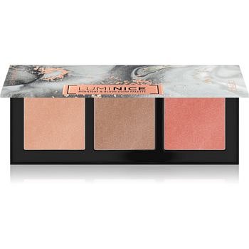 Catrice Luminice Highlight & Bronze Glow paleta rozjasňujících pudrů odstín 010 Rose Vibes Only 12,6 g