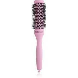 Olivia Garden Club The Glow Blowout Ceramic Round Brush Pink kulatý kartáč na vlasy S 1 ks