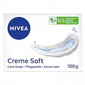 NIVEA Creme soft krémové tuhé mýdlo 100 g