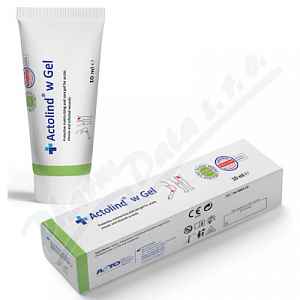 Actolind W Gel hydrogel pro urychlení hojení ran a odstranění bio
