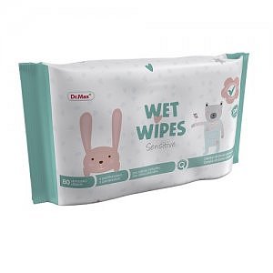 Dr.Max Wet Wipes Sensitive 80ks