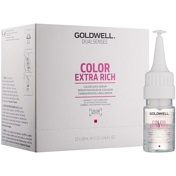 Goldwell Dualsenses Color Extra Rich sérum pro ochranu barvy a lesk vlasů  12x18 ml
