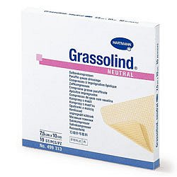 Kompres Grassolind Neutral ster.7.5x10cm 50ks