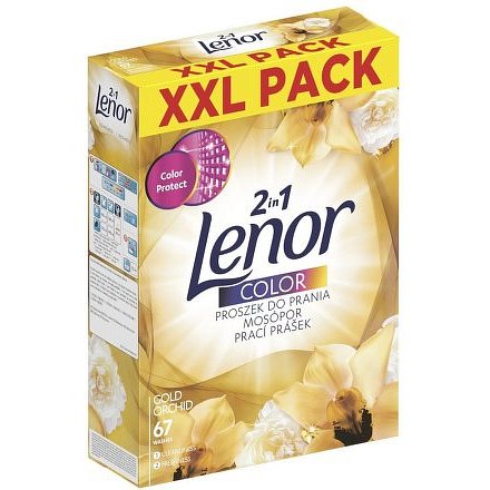 Lenor Prášek Gold Color 5,025kg/67 praní