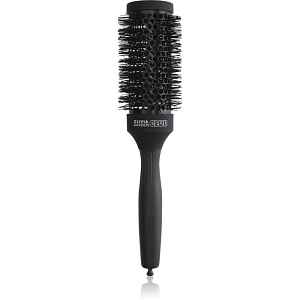 Olivia Garden Club The Glow Blowout Ceramic Round Brush Black kulatý kartáč na vlasy M 1 ks