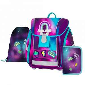 Oxybag PREMIUM LIGHT - školní set Dream 3 ks: aktovka, penál, sáček