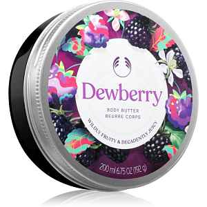 The Body Shop Dewberry Body Butter vyživující tělové máslo 200 ml