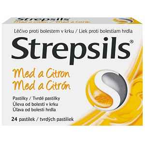 Strepsils Med A Citron 0,6mg/1,2mg pastilka 24